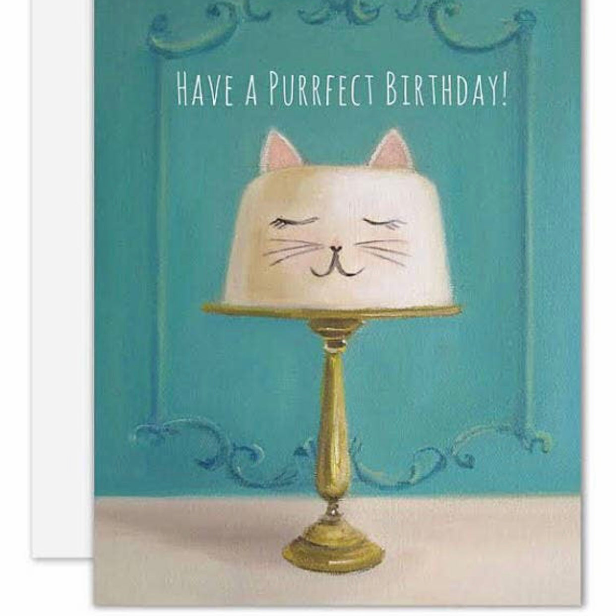 have a purrfect birthday greeting card