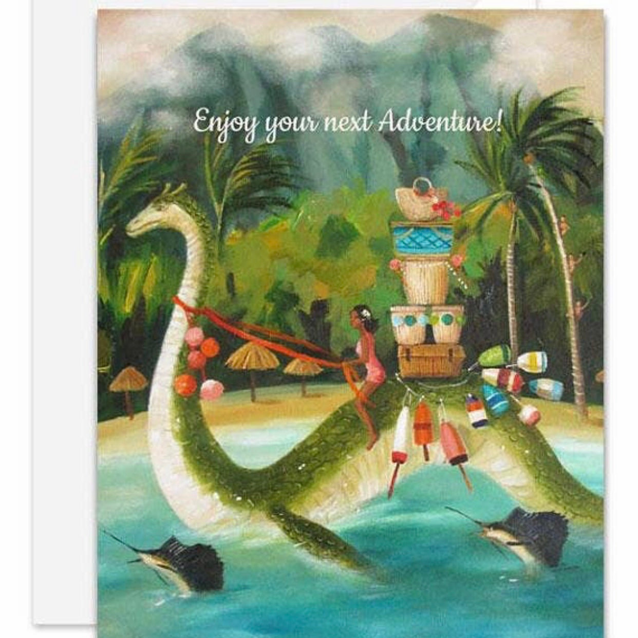 enjoy your next adventure greeting card