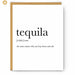 tequila noun greeting card
