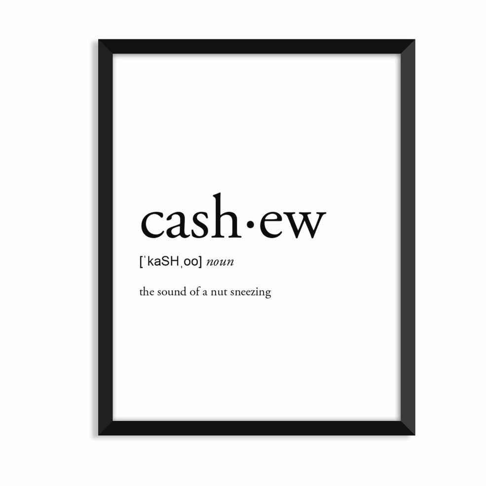 cash-ew kashoo noun greeting card