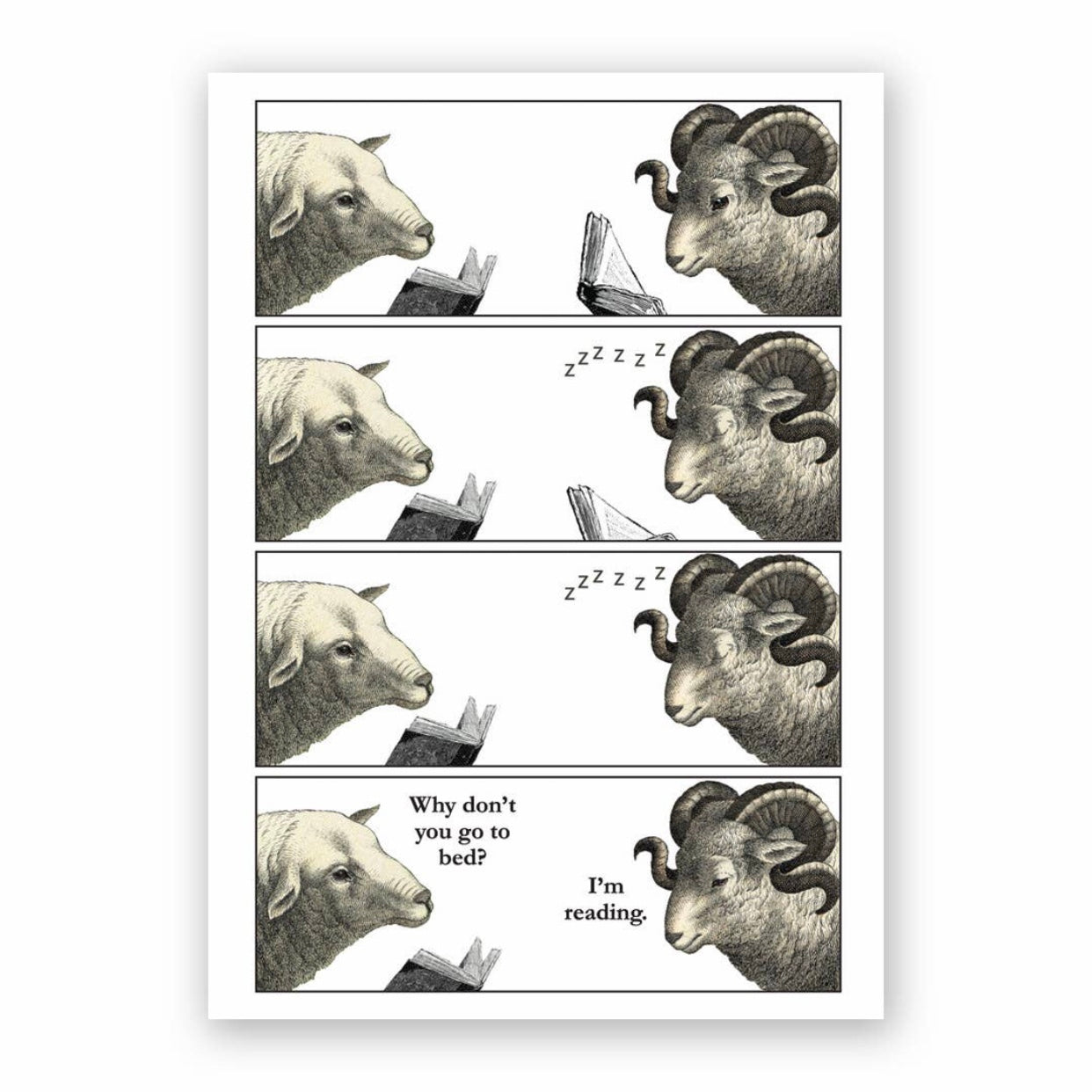 Funny greeting card