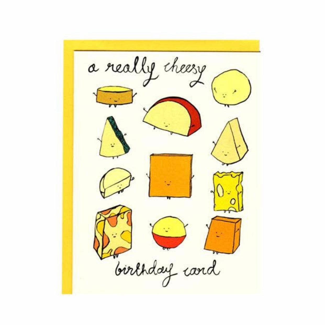 a really cheesy birthday card