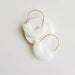 white arch acrylic earrings