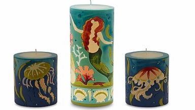 Jellies and Mermaid glow Candles