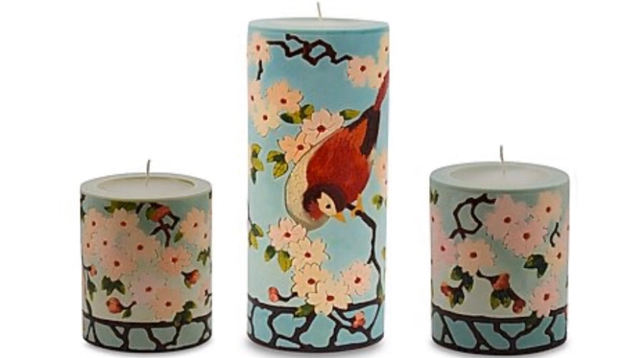 blossom glow candle