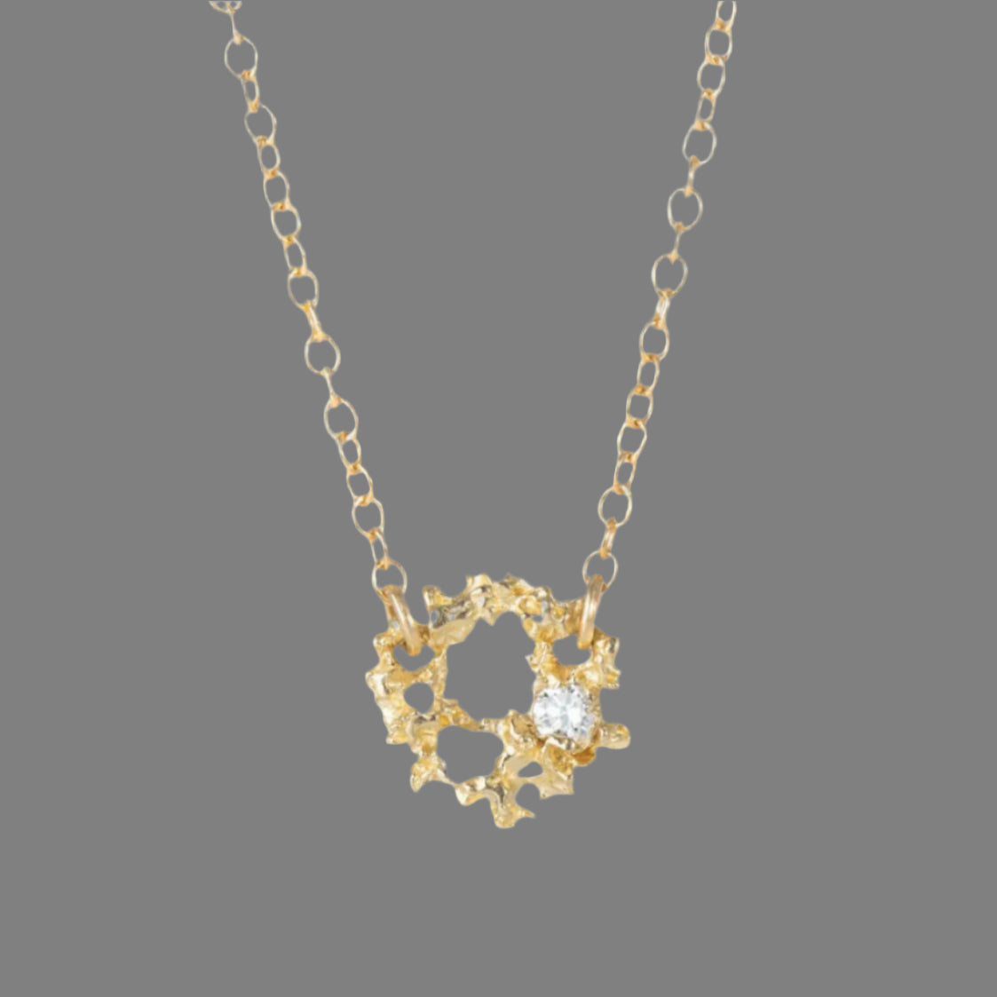 diamond star necklace