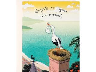 Congrats on your arrival greeting card