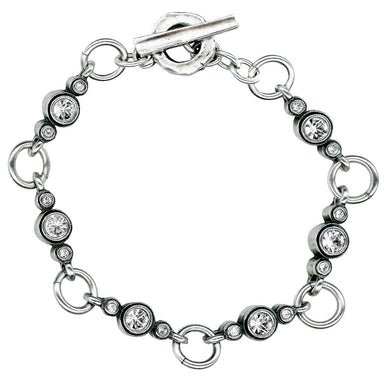 silver stone bracelet