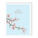 floral With sympathy greeting card
