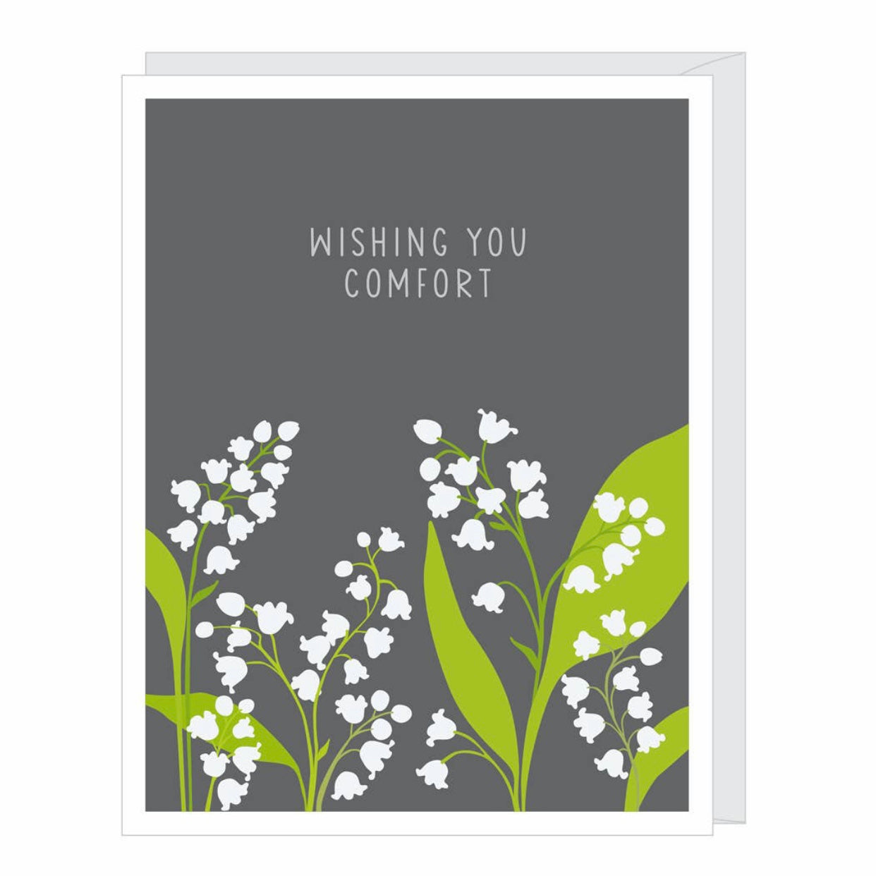 Wishing you comfort greeting card