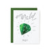 May Emerald Blank Birthday card