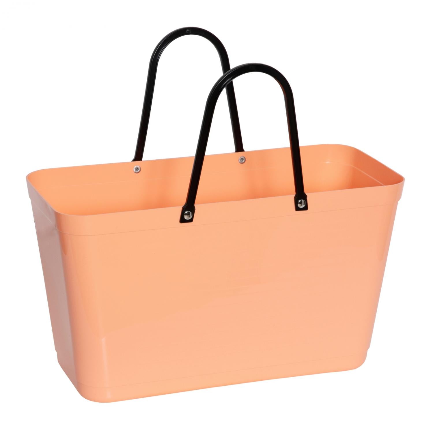 Apricot shopping bag
