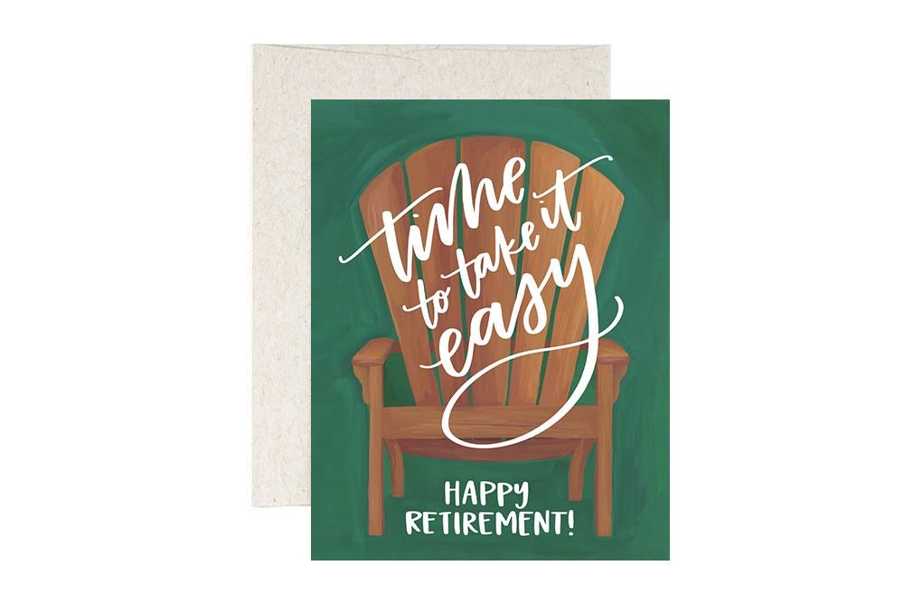 Happy Retirement greeting card
