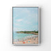 Santa Cruz Beach print framed