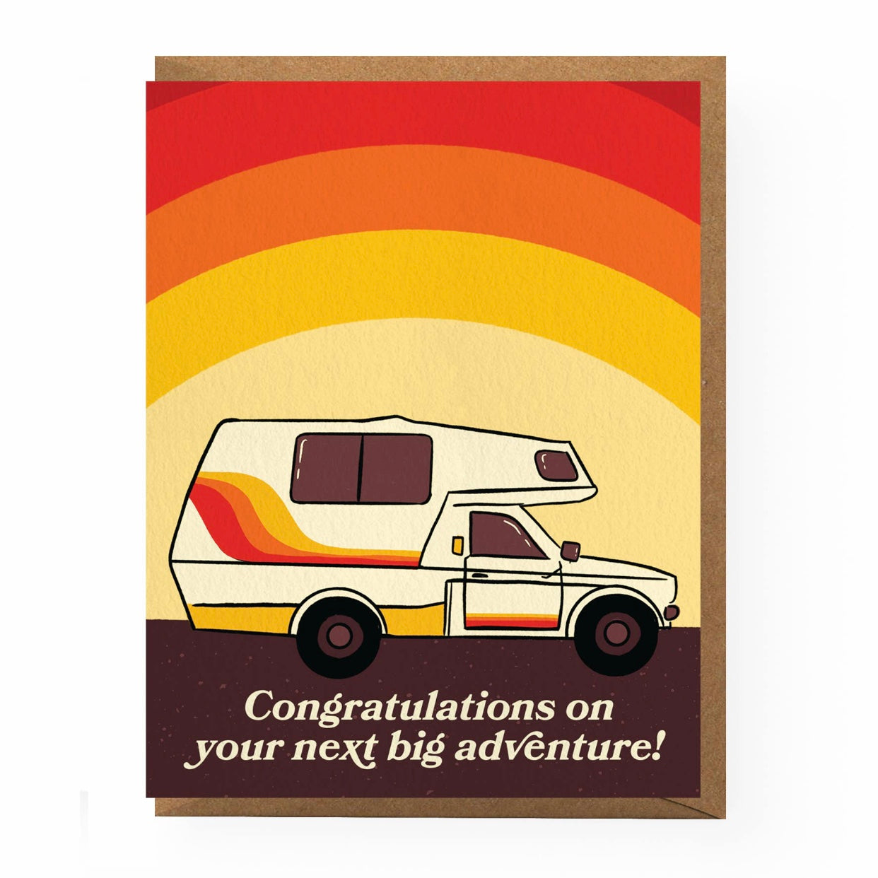 congratulations on your next big adventure greeting card