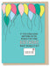 Balloons Birthday greeting card