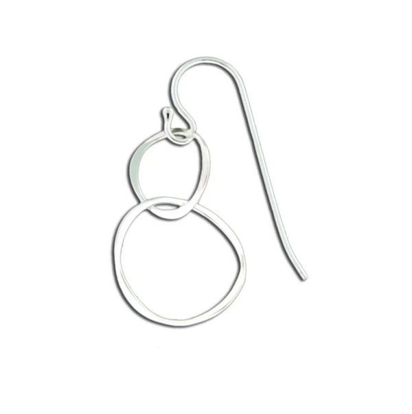 silver Mini Link Earring