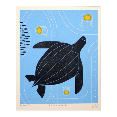 digital turtle print