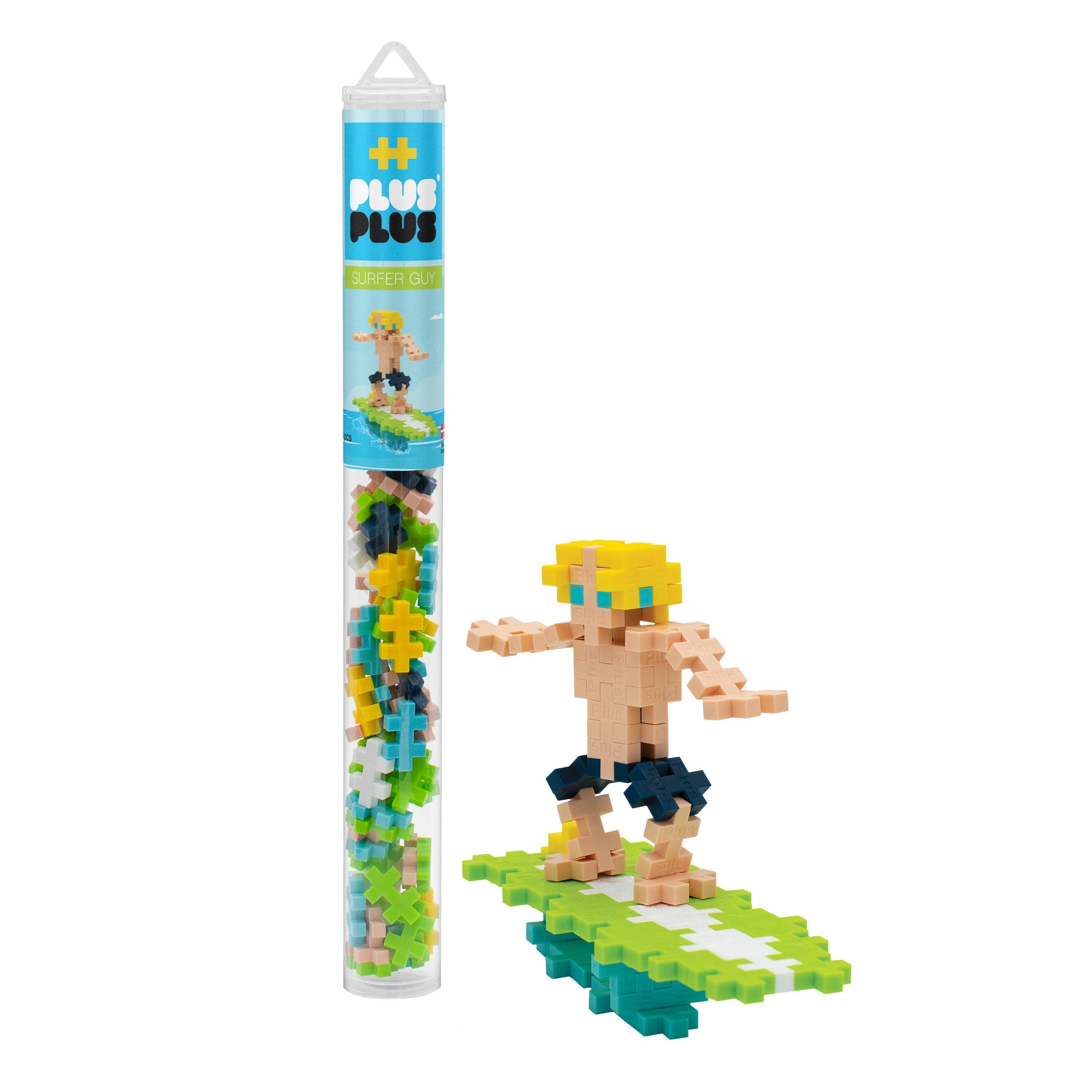 surfer construction toy