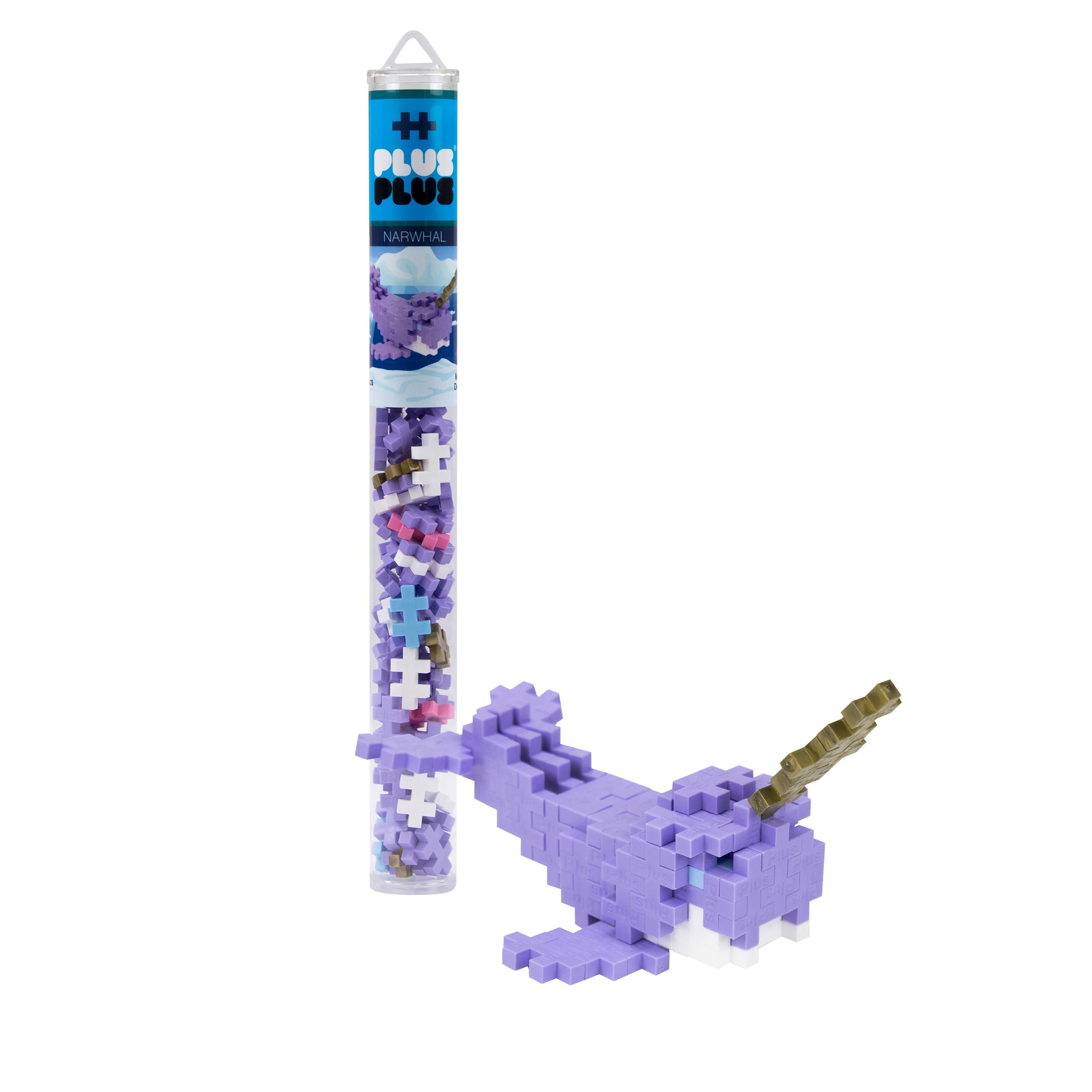 narwhal construction toy