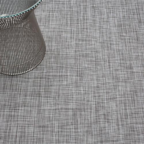 Gravel Mini Basketweave Woven Floor Mat