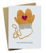 I'm so smitten with you greeting card