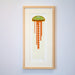 framed jelly fish print