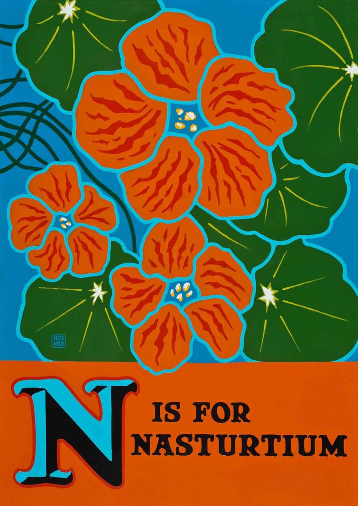 nasturtium poster