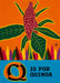 Q is for Quinoa blank greeting card