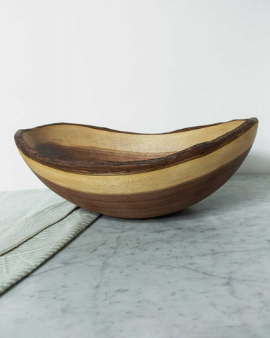 oval wood bowls