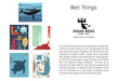 Wet things greeting card collection