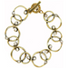 circle bracelet with clasp