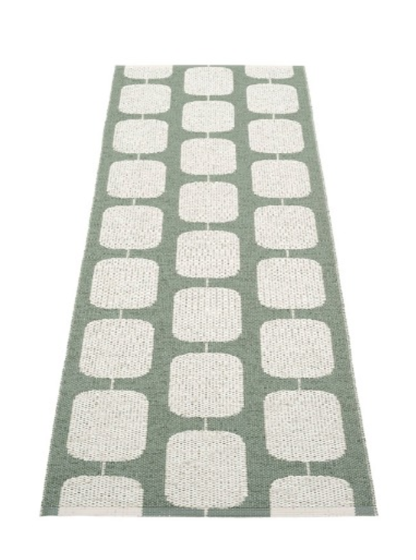 Army/Fossil Grey STEN Pappelina Rug