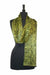 green silk scarf