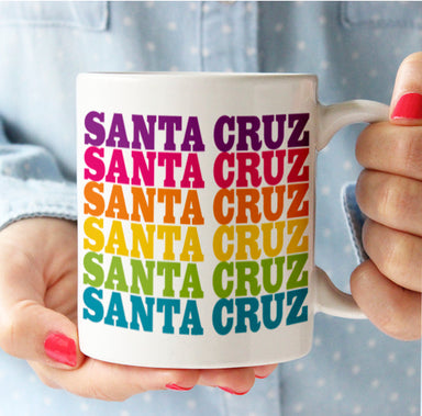 Santa Cruz coffee mug
