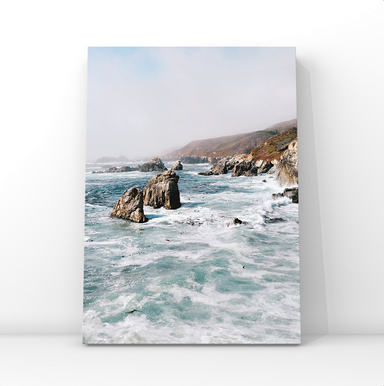 California coastline big sur canvas