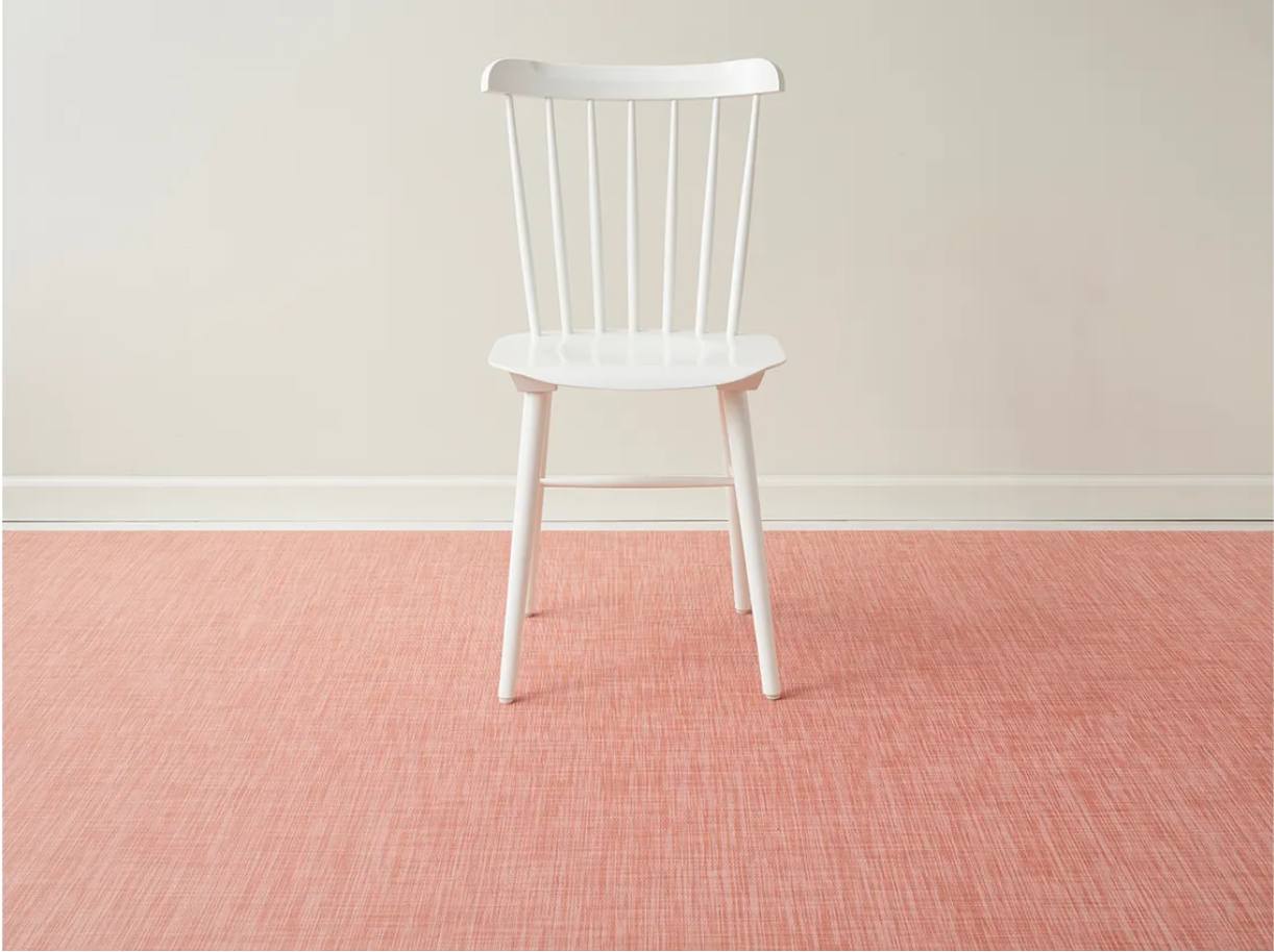Clay Mini Basketweave Woven Floor Mat