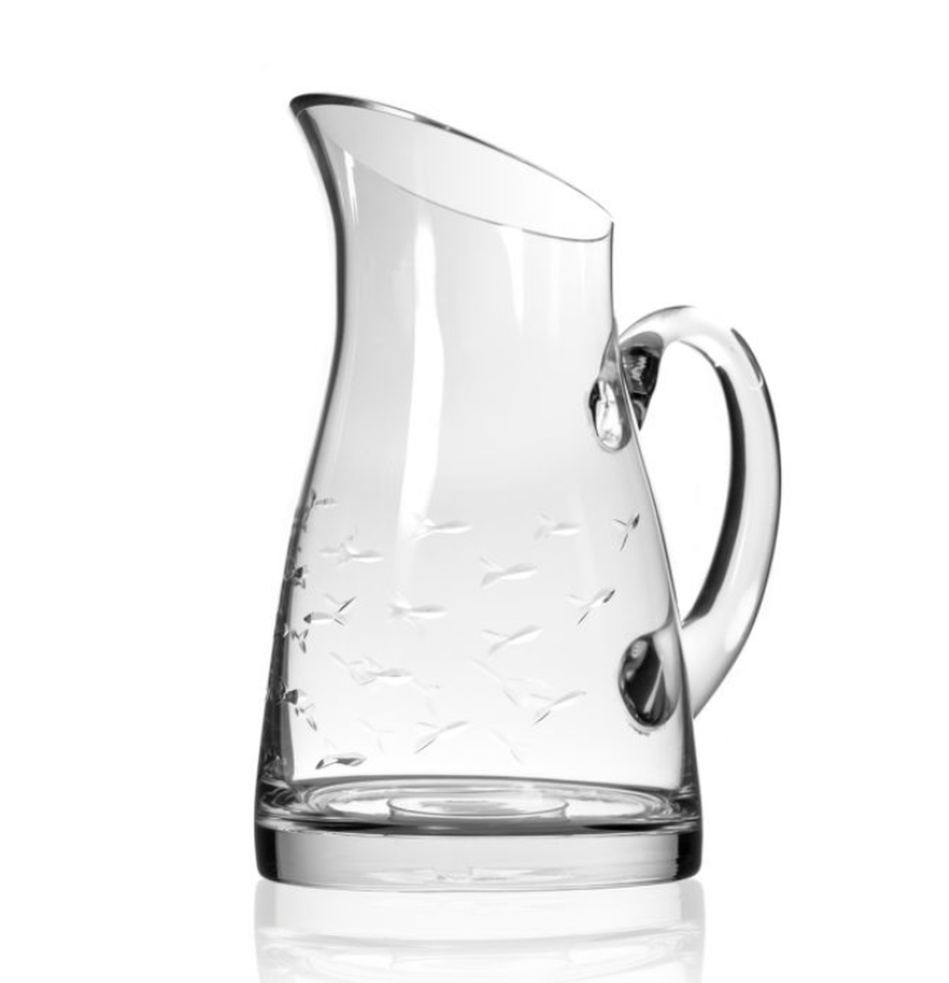 fish crystal pitcher