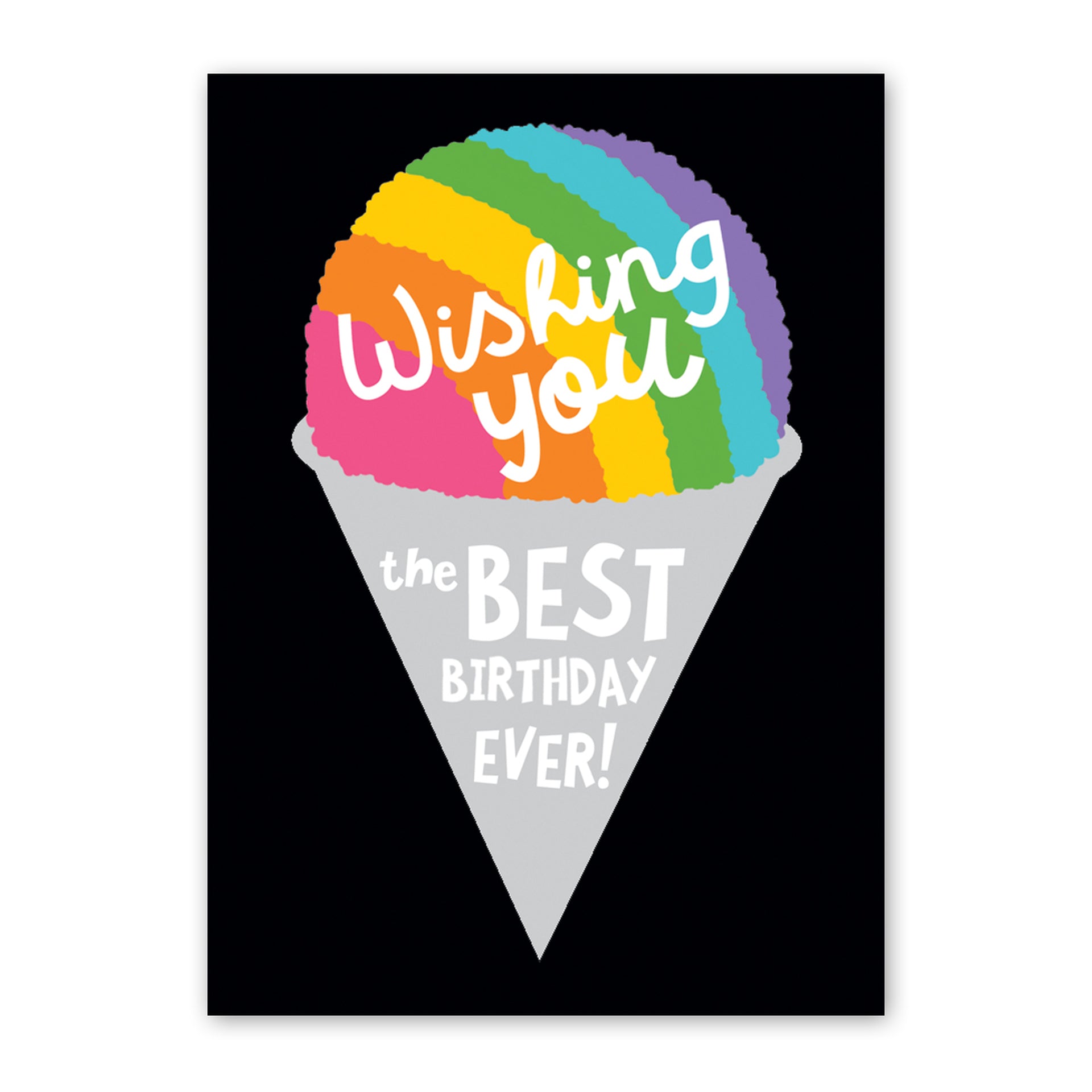 wishing you the best birthday ever greeting card