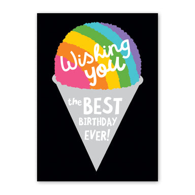 wishing you the best birthday ever greeting card