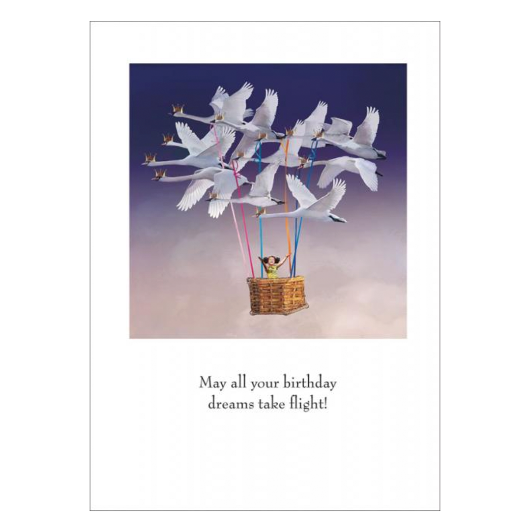 May all your birthday dreams take flight Blank Greeting card