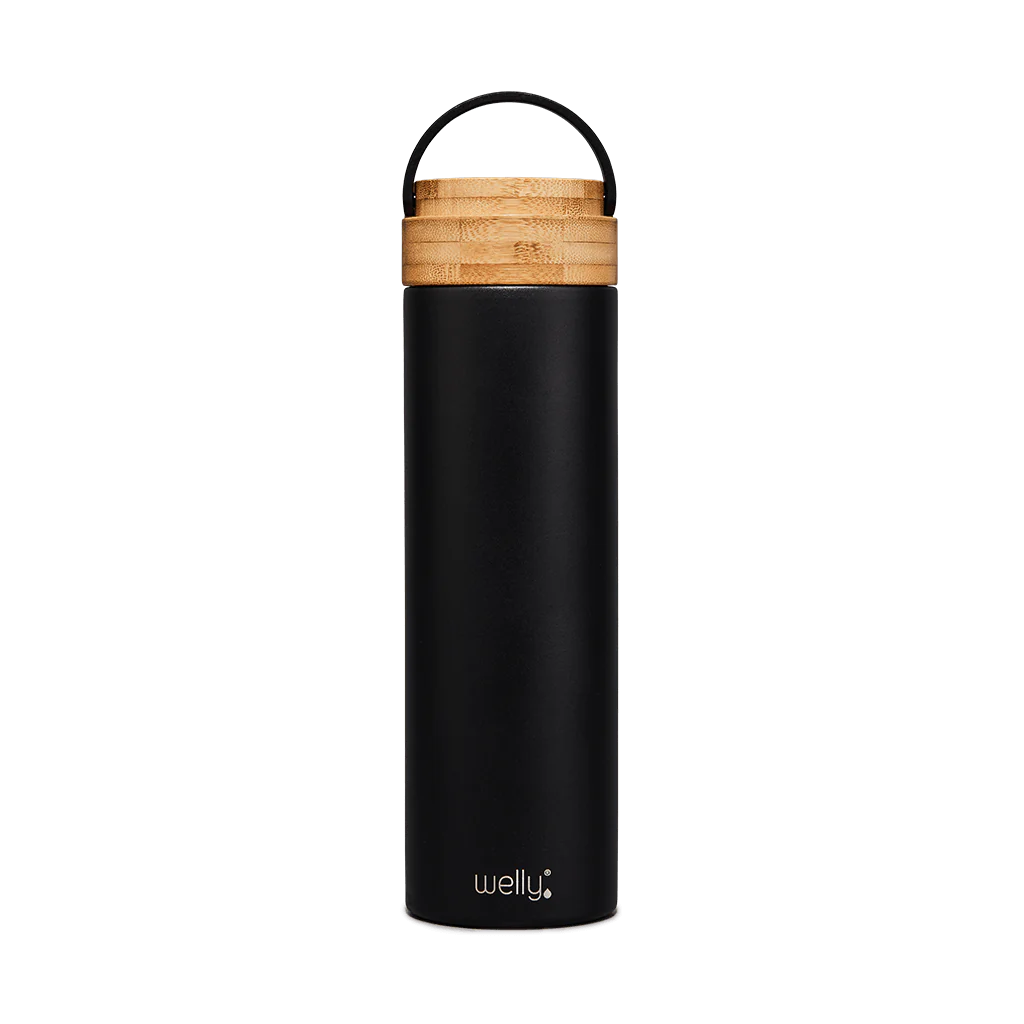 triple-wall copper vacuum insulated bottle  black