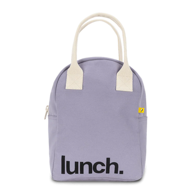 purple lunch bag