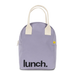 purple lunch bag