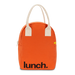orange lunch bag
