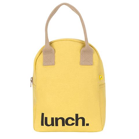 yellow lunch bag