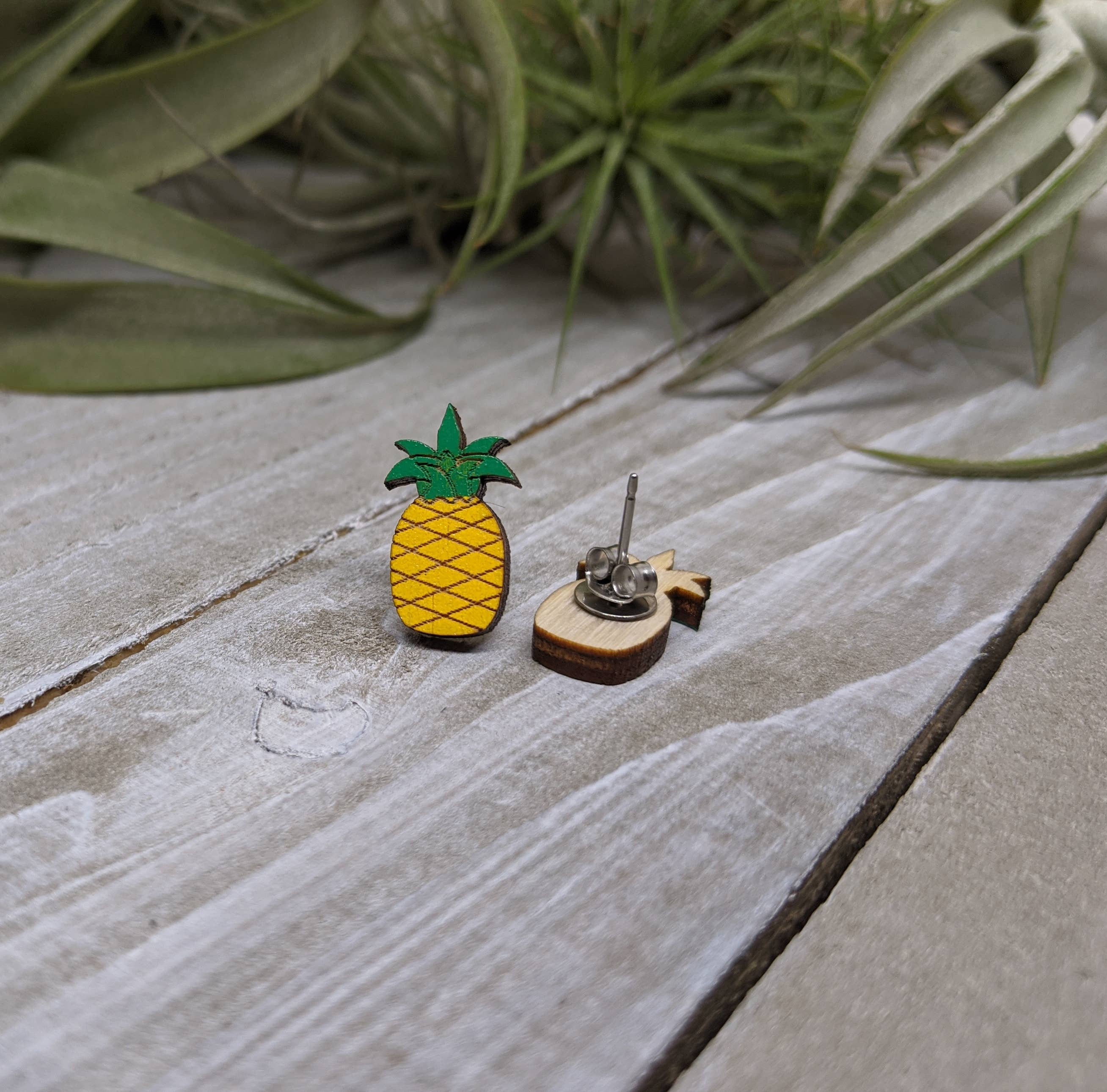 pineapple earrings
