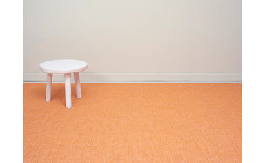 tangerine chilewich boucle floor mat