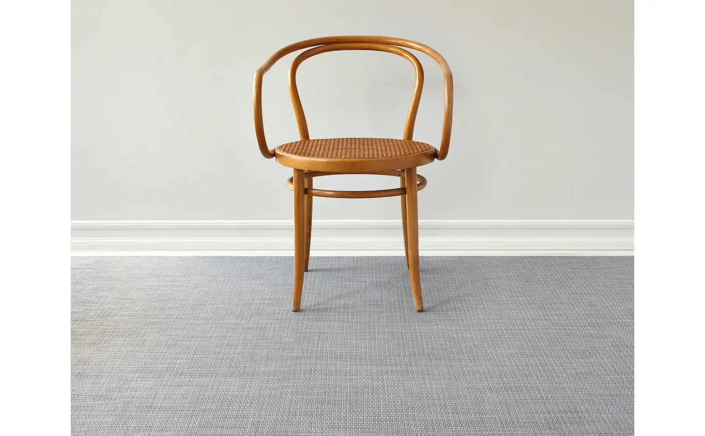 Basketweave Woven Floor Mat | Shadow