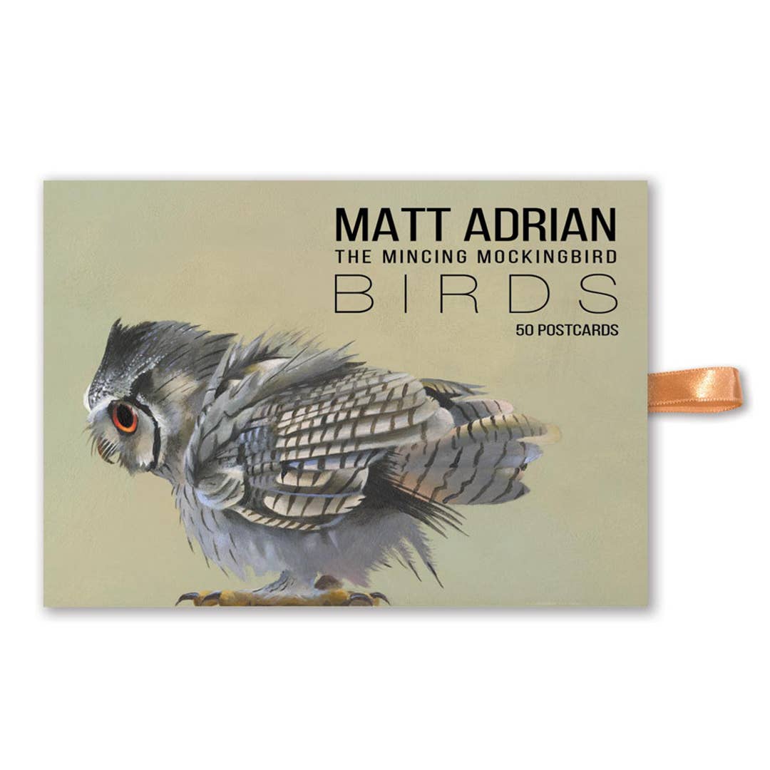 bird postcard set